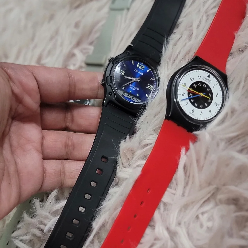 💙2 Swatch 1984 and Casio  Watche Working with Battery - Picture 9 of 17